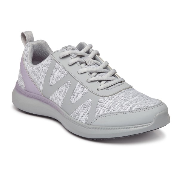 Vionic Trainers Ireland - Kiara Pro Sneaker Grey - Womens Shoes Clearance | HTCEO-3594